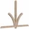 Ekena Millwork Redmond Smooth Timber Gable Bracket, Douglas Fir, 84"W x 56"H x 3 1/2"D x 3 1/2"F, 16/12 Pitch GBW084X56X0404RED00SDF - alternate 3